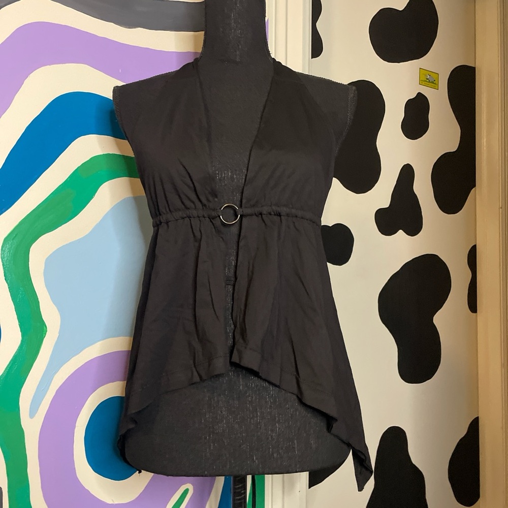 Black Halter Tank Top